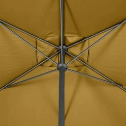 Parasol Mat Central 2x3 M Loompa Moutarde Hespéride 15 Parasol Mat Central 2x3 M Loompa Moutarde Hespéride -Ledepot Mobilier Magasin parasol mat central 2x3 m loompa moutarde hesperide 5