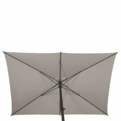Parasol Mat Central 2x3 M Loompa Taupe Hespéride -Ledepot Mobilier Magasin parasol mat central 2x3 m loompa taupe hesperide 4