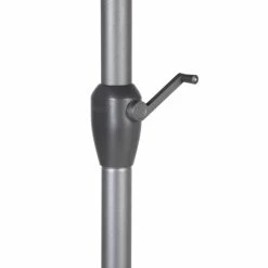 Parasol Mat Central Rond 3m Loompa Ardoise Hespéride -Ledepot Mobilier Magasin parasol mat central rond 3 loompa ardoise hesperide 5