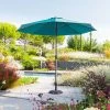 Parasol Mat Central Rond 3m Loompa Canard Hespéride -Ledepot Mobilier Magasin parasol mat central rond 3m loompa canard hesperide