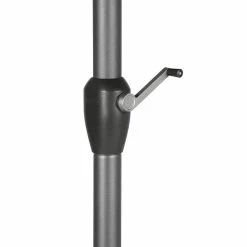 Parasol Mat Central Rond 3m Loompa Grenade Hespéride -Ledepot Mobilier Magasin parasol mat central rond 3m loompa grenade hesperide 4