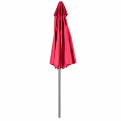 Parasol Mat Central Rond 3m Loompa Grenade Hespéride -Ledepot Mobilier Magasin parasol mat central rond 3m loompa grenade hesperide 5