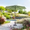 Parasol Mat Central Rond 3m Loompa Olive Hespéride 1 Parasol Mat Central Rond 3m Loompa Olive Hespéride -Ledepot Mobilier Magasin parasol mat central rond 3m loompa olive hesperide