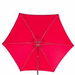 Parasol Rond 2,3m Anzio Grenade Hespéride -Ledepot Mobilier Magasin parasol rond 23m anzio grenade hesperide 1