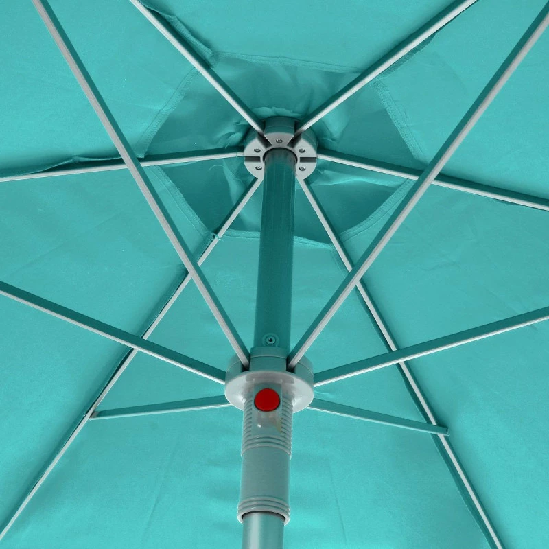 Parasol Rond 2,3m Anzio émeraude Hespéride 5 Parasol Rond 2,3m Anzio émeraude Hespéride – Image 3