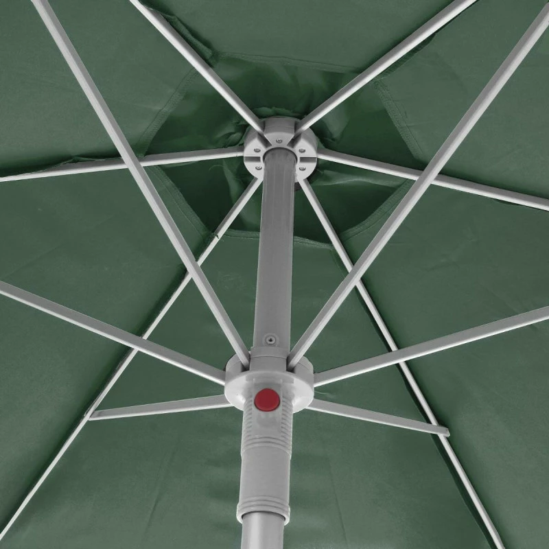 Parasol Rond 2,3m Anzio Vert Olive Hespéride 6 Parasol Rond 2,3m Anzio Vert Olive Hespéride – Image 4