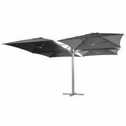 Parasol Setiri 16 M² Ardoise Hespéride -Ledepot Mobilier Magasin parasol setiri 16 m ardoise hesperide 2