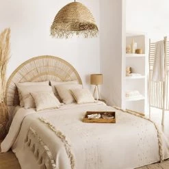 Paravent En Bois Zahir Naturel Clair Atmosphera -Ledepot Mobilier Magasin paravent en bois zahir naturel clair atmosphera 2