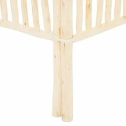 Paravent En Bois Zahir Naturel Clair Atmosphera -Ledepot Mobilier Magasin paravent en bois zahir naturel clair atmosphera 3