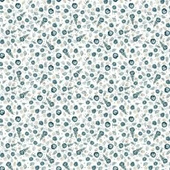 Parure De Lit Fleurs Blanc/bleu 240x220 Atmosphera -Ledepot Mobilier Magasin parure de lit fleurs blancbleu 240x220 atmosphera 2