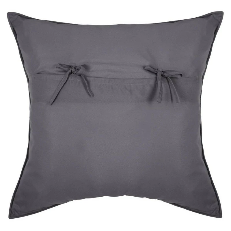 PARURE LIT 2 P. TRESSES DESSUS LIT 2 TAIES GRIS ATMOSPHERA 6 PARURE LIT 2 P. TRESSES DESSUS LIT 2 TAIES GRIS ATMOSPHERA – Image 4