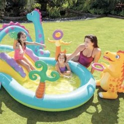 Pataugeoire Aire De Jeu Dinoland Intex -Ledepot Mobilier Magasin pataugeoire aire de jeu dinoland intex 2