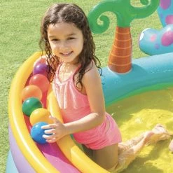 Pataugeoire Aire De Jeu Dinoland Intex -Ledepot Mobilier Magasin pataugeoire aire de jeu dinoland intex 4