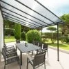 Pergola Belize Hespéride Noir -Ledepot Mobilier Magasin pergola belize hesperide noir