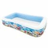 Piscine Rectangulaire Familiale Gonflable Décor Poissons Intex -Ledepot Mobilier Magasin piscine rectangulaire familiale gonflable decor poissons intex