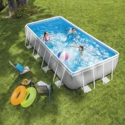 Piscine Tubulaire Prism Rectangulaire 4.88 X 2.44 X 1.07m Intex + Accessoires 8 Piscine Tubulaire Prism Rectangulaire 4.88 X 2.44 X 1.07m Intex + Accessoires -Ledepot Mobilier Magasin piscine tubulaire prism rectangulaire 488 x 244 x 107m intex accessoires 2