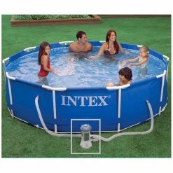 Piscine Tubulaire Ronde Intex 3,05 X 0,76 M 9 Piscine Tubulaire Ronde Intex 3,05 X 0,76 M -Ledepot Mobilier Magasin piscine tubulaire ronde intex 305 x 076 m 2