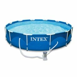 Piscine Tubulaire Ronde Intex 3,66 X 0,76 M -Ledepot Mobilier Magasin piscine tubulaire ronde intex 366 x 076 m 2