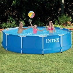 Piscine Tubulaire Ronde Intex 3,66 X 0,76 M -Ledepot Mobilier Magasin piscine tubulaire ronde intex 366 x 076 m 4