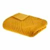 Plaid Géant 180x230 Fourrure Jaune Moutarde Atmosphera -Ledepot Mobilier Magasin plaid geant 180x230 fourrure jaune moutarde atmosphera