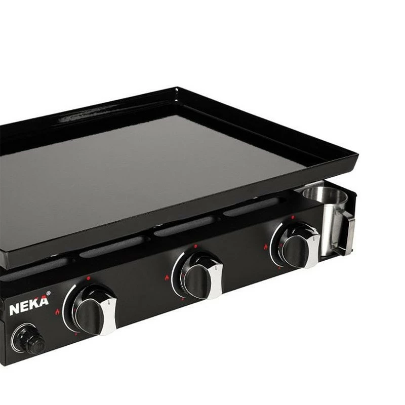 Plancha à Gaz 3 Feux Neka 4 Plancha à Gaz 3 Feux Neka – Image 2