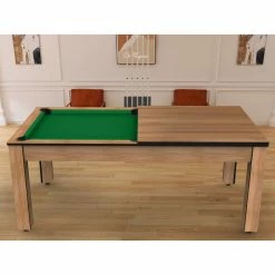 Plateau Dinatoire Pour Billard Convertible Arizona Hêtre Boisé -Ledepot Mobilier Magasin plateau dinatoire pour billard convertible arizona hetre boise 2