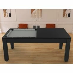 Plateau Dinatoire Pour Billard Convertible Arizona Noir Grainé 7 Plateau Dinatoire Pour Billard Convertible Arizona Noir Grainé -Ledepot Mobilier Magasin plateau dinatoire pour billard convertible arizona noir graine 2
