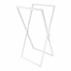 Porte Serviettes Pliable Métal Blanc -Ledepot Mobilier Magasin porte serviettes pliable metal blanc