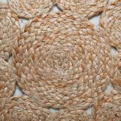 Pouf En Jute Ajouré 43x18 Atmosphera -Ledepot Mobilier Magasin pouf en jute ajoure 43x18 atmosphera 3