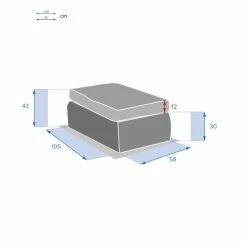 Pouf Extérieur Moorea Hespéride Savana -Ledepot Mobilier Magasin pouf exterieur moorea hesperide savana 3