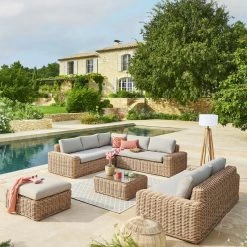 Pouf Extérieur Savinia Coloris Tahini Hespéride 9 Pouf Extérieur Savinia Coloris Tahini Hespéride -Ledepot Mobilier Magasin pouf exterieur savinia coloris tahini hesperide 2