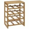 Rack Bouteilles X12 Bambou Linha 5Five -Ledepot Mobilier Magasin rack bouteilles x12 bambou linha 5five