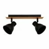 Rampe 2 Spots Atelier Métal Et Bois Ostaria