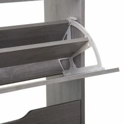 Ledepot Mobilier Magasin -Ledepot Mobilier Magasin range chaussures 3 abattants bois gris 5five 1