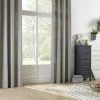 Rideau 140x260 à œillets Leon Gris Atmosphera -Ledepot Mobilier Magasin rideau 140x260 a oeillets leon gris atmosphera