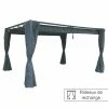 Rideaux Ardoises Pour Tonnelle Rectangulaire Palmeira Hespéride -Ledepot Mobilier Magasin rideaux ardoises pour tonnelle rectangulaire palmeira hesperide