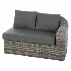 Salon Angle Moorea 5 Places Terre D'ombre Hespéride -Ledepot Mobilier Magasin salon angle moorea 5 places terre d ombre hesperide 1 4