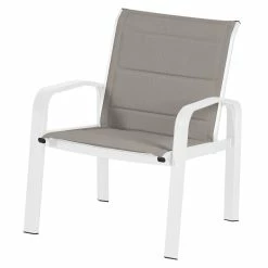 Salon De Jardin 4 Places Elyn Noisette / Blanc Hespéride 11 Salon De Jardin 4 Places Elyn Noisette / Blanc Hespéride -Ledepot Mobilier Magasin salon de jardin 4 places elyn noisette blanc hesperide 1 3