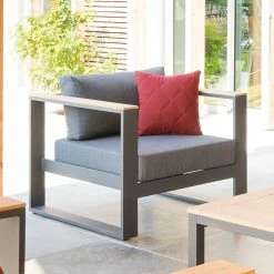 Salon De Jardin Emperia 5p En Aluminium Et Acacia Hespéride -Ledepot Mobilier Magasin salon de jardin emperia 5p en aluminium et acacia hesperide 6