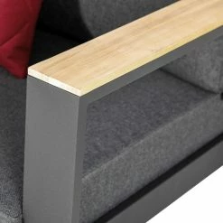 Salon De Jardin Emperia 5p En Aluminium Et Acacia Hespéride -Ledepot Mobilier Magasin salon de jardin emperia 5p en aluminium et acacia hesperide 9