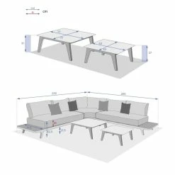 Salon De Jardin Pulpy Gris Hespéride -Ledepot Mobilier Magasin salon de jardin pulpy gris hesperide 8