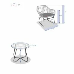 Salon Détente Extérieur Lambada 2 Places Hespéride 21 Salon Détente Extérieur Lambada 2 Places Hespéride -Ledepot Mobilier Magasin salon detente exterieur lambada 2 places hesperide 9