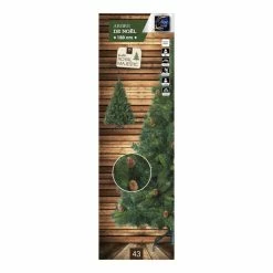 Sapin De Noël 150 Cm Vert Majestic Pommes De Pin -Ledepot Mobilier Magasin sapin de noel vert majestic 150 cm avec pommes de pin 2