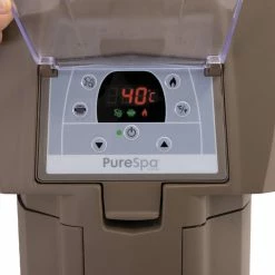 Spa Gonflable Sahara Rond 6 Places Intex -Ledepot Mobilier Magasin spa gonflable intex rond beige 6 places 4