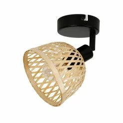 Spot Hanoi En Métal Et Bambou Ostaria -Ledepot Mobilier Magasin spot hanoi en metal et bambou ostaria 3