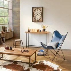 Structure Fauteuil Dario Fer Atmosphera -Ledepot Mobilier Magasin structure fauteuil dario fer atmosphera 2