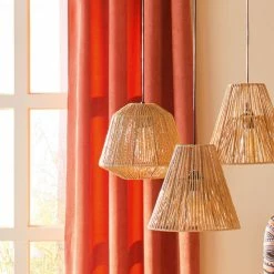 Suspension Corde Jily 30x26 Atmosphera -Ledepot Mobilier Magasin suspension corde 30x26 atmosphera 1 2