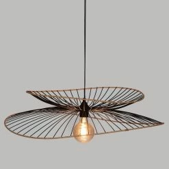 Suspension Métal Et Rotin Alara D69 Atmosphera -Ledepot Mobilier Magasin suspension metal et rotin alara d69 atmosphera 5