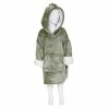 Sweat Plaid à Capuche Dino Vert Enfant Atmosphera -Ledepot Mobilier Magasin sweat plaid a capuche dino vert enfant atmosphera