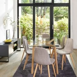 Table à Manger 150x80cm Taho Atmosphera -Ledepot Mobilier Magasin table a manger 150x80cm taho atmosphera 2